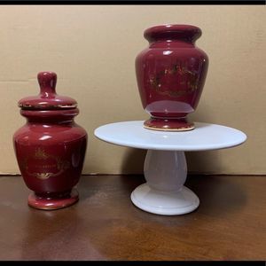 Eli Lilly Lactucarium Pharma Apothecary Jars